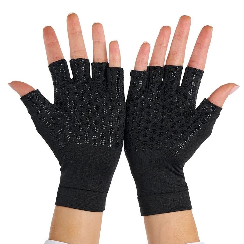 Guantes sin dedos Ouray color Negro de Coolibar con protección solar