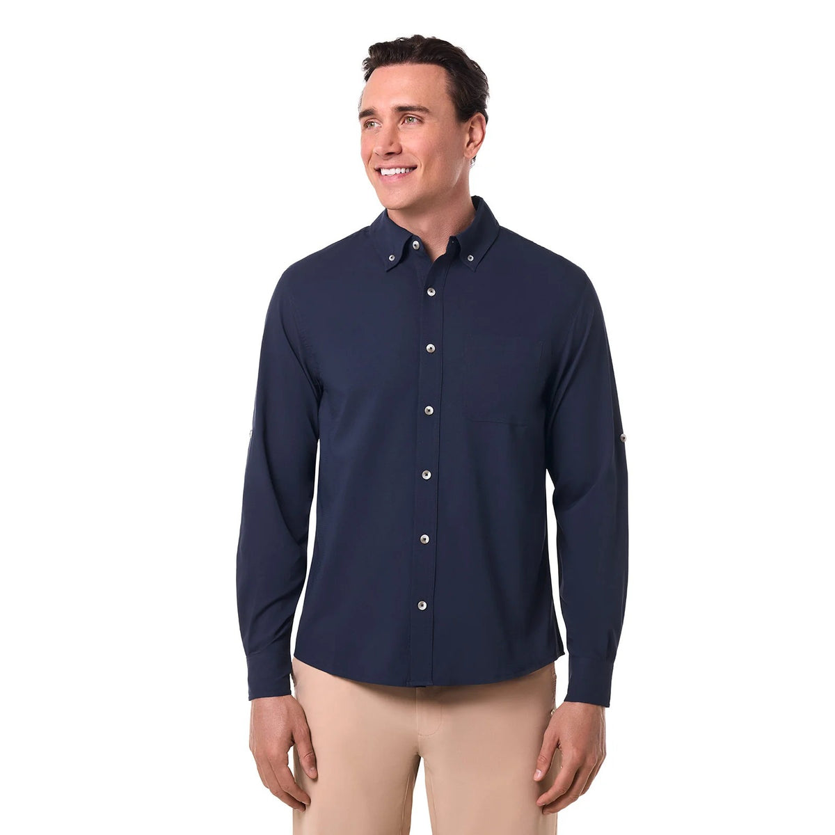 Camisa Aricia color Azul marino de Coolibar con protección solar