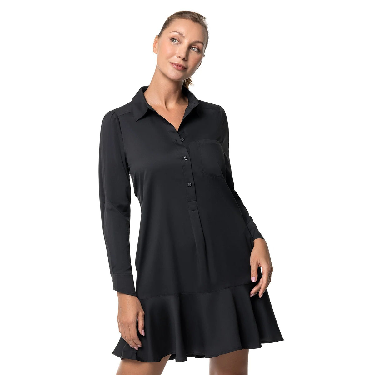 Vestido Castaneda color Negro de Coolibar con protección solar