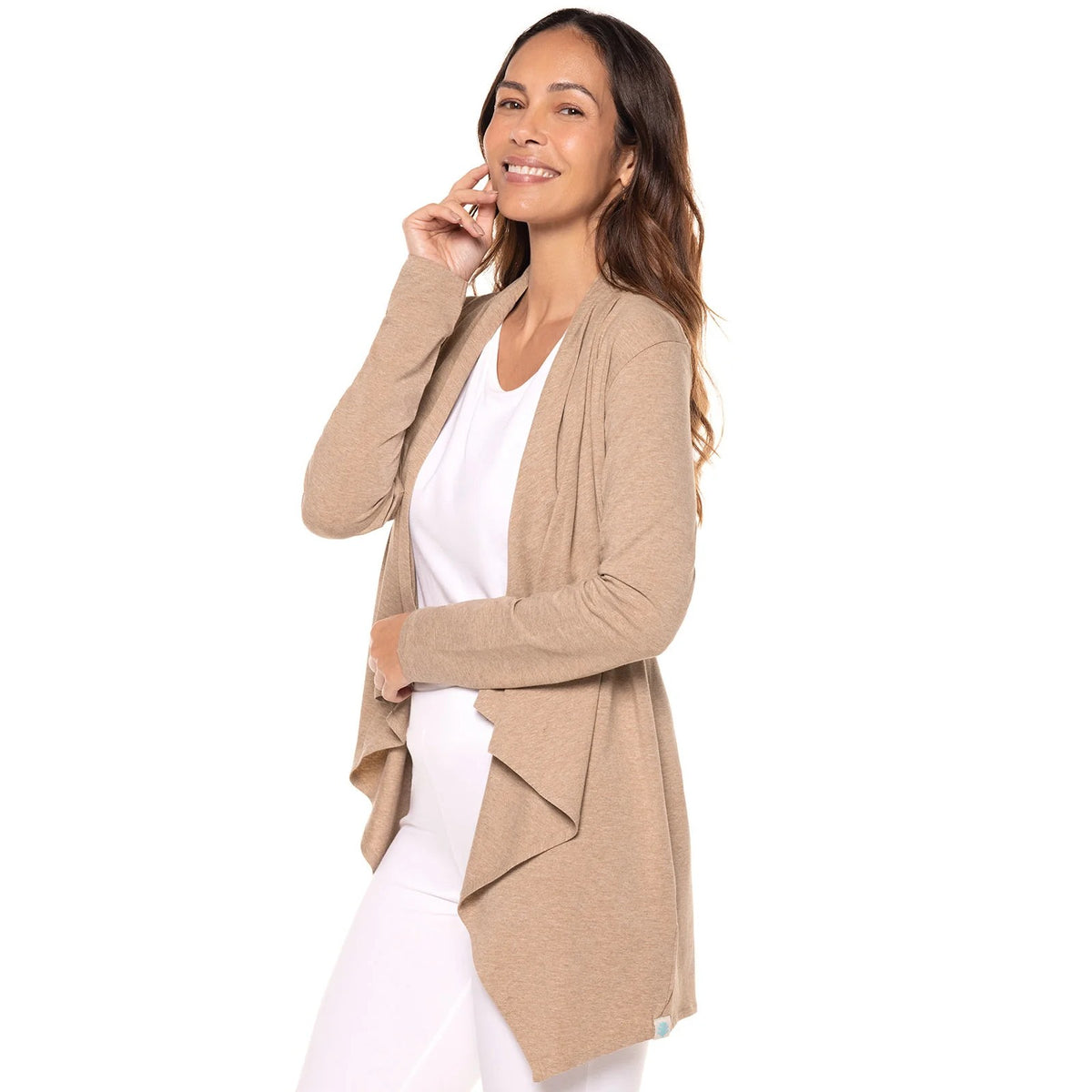 Chaqueta Marietas color Topo oscuro de Coolibar con protección solar
