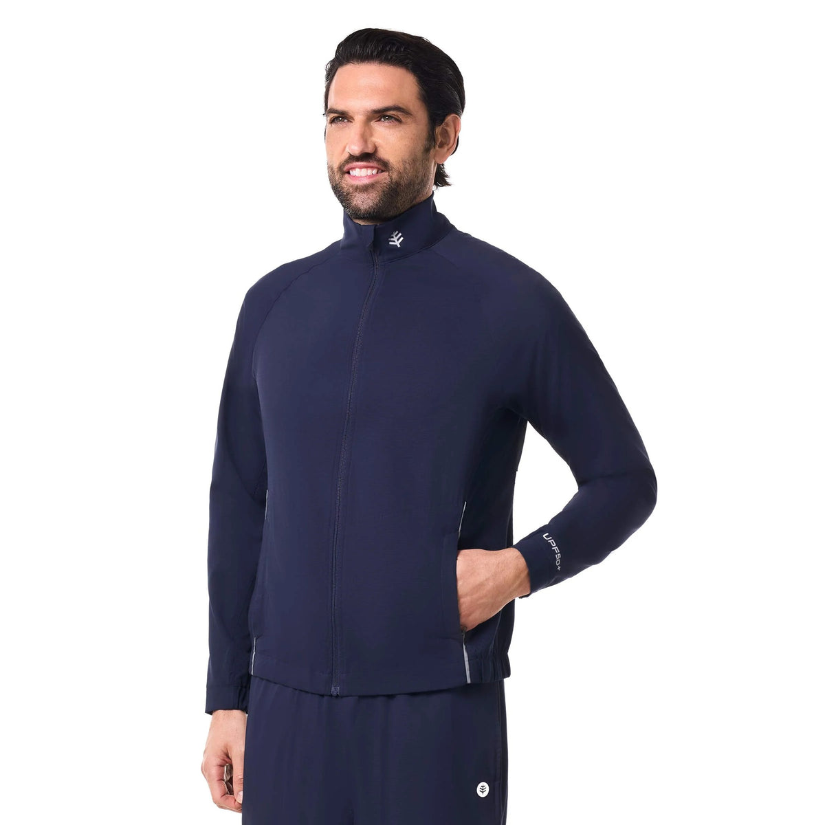 Chaqueta Outpace color Azul marino de Coolibar con protección solar