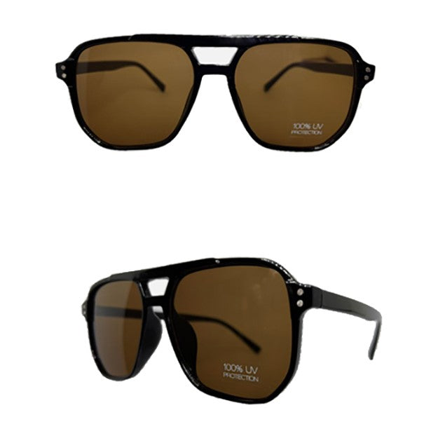 Lentes Brad color Negro de Sol Protector con protección solar