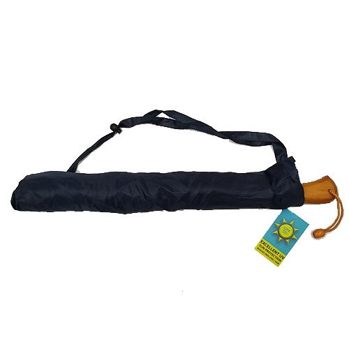 Sombrilla con Protección Solar Golf de Sol Protector, color Negro, detalle