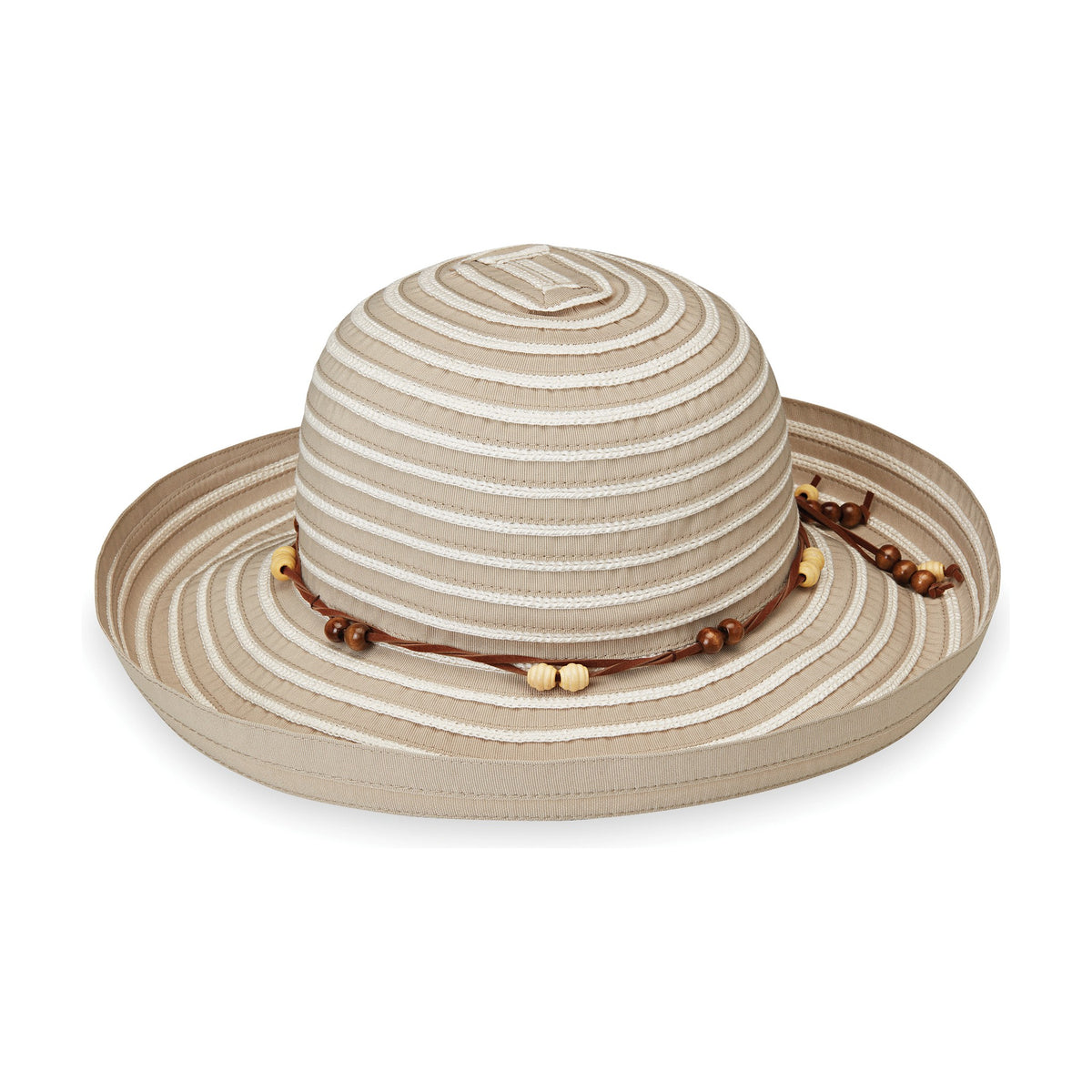 Sombrero Breton color Topo de Wallaroo con protección solar
