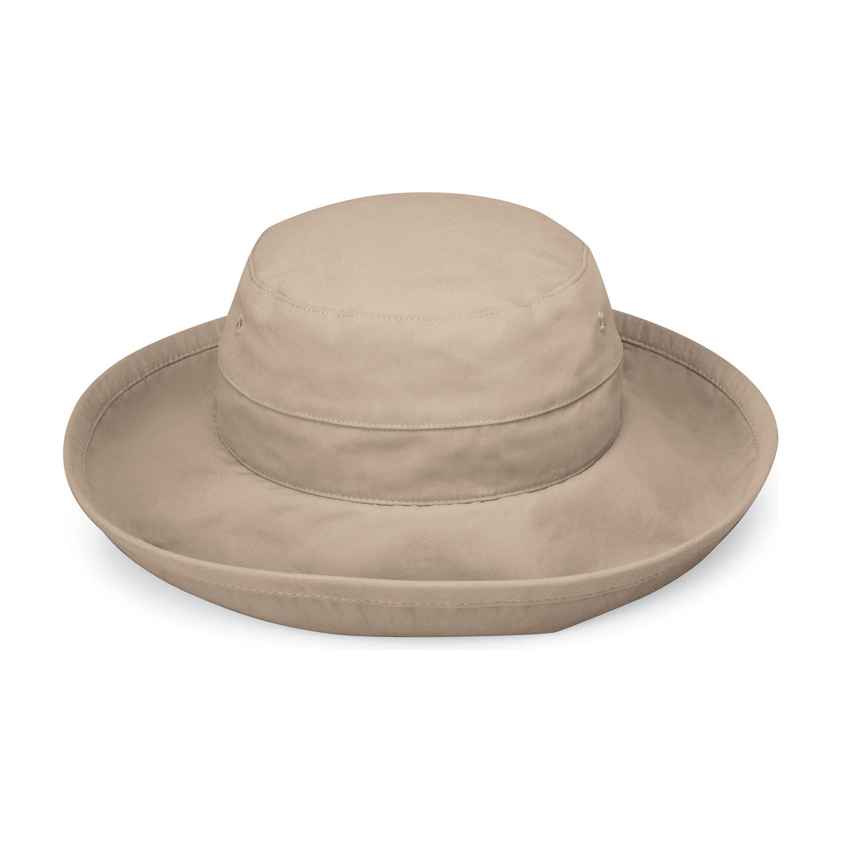 Sombrero Casual Traveler color Camel de Wallaroo con protección solar