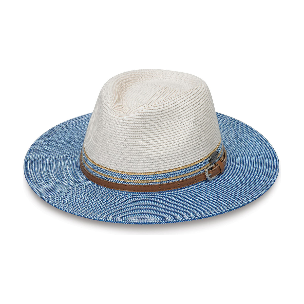 Sombrero Kristy color Marfil/Azul hielo de Wallaroo con protección solar