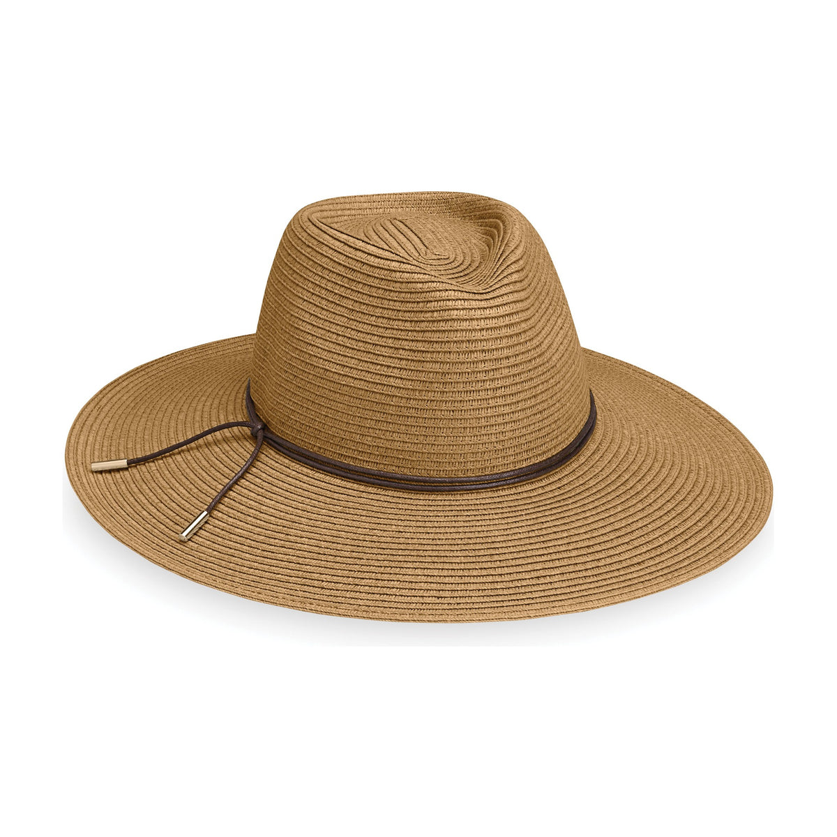 Sombrero Montecito color Camel de Wallaroo con protección solar