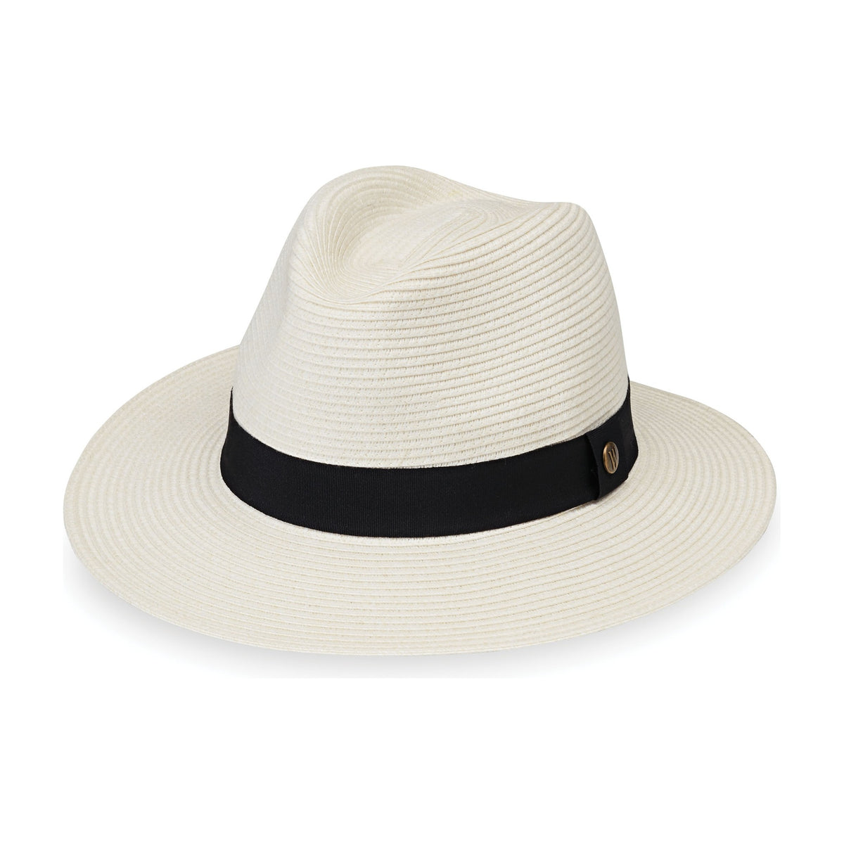 Sombrero Palm Beach color Marfil de Wallaroo con protección solar