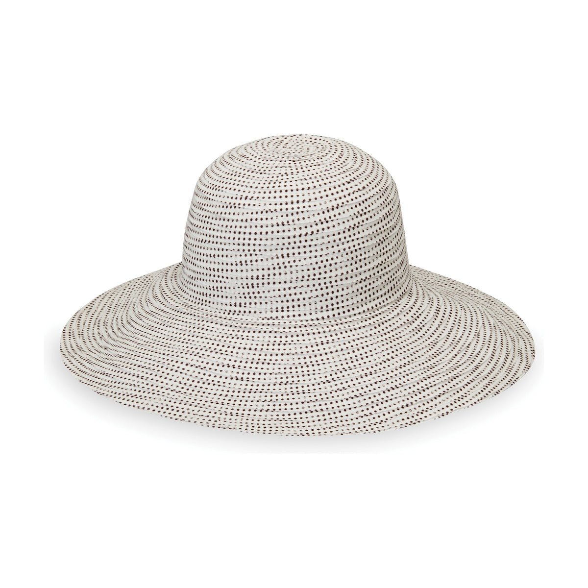 Sombrero Scrunchie color Natural/Café de Wallaroo con protección solar