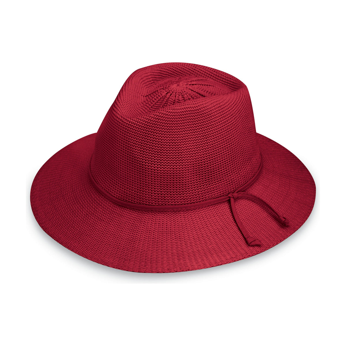 Sombrero Victoria Fedora color Arándano de Wallaroo con protección solar