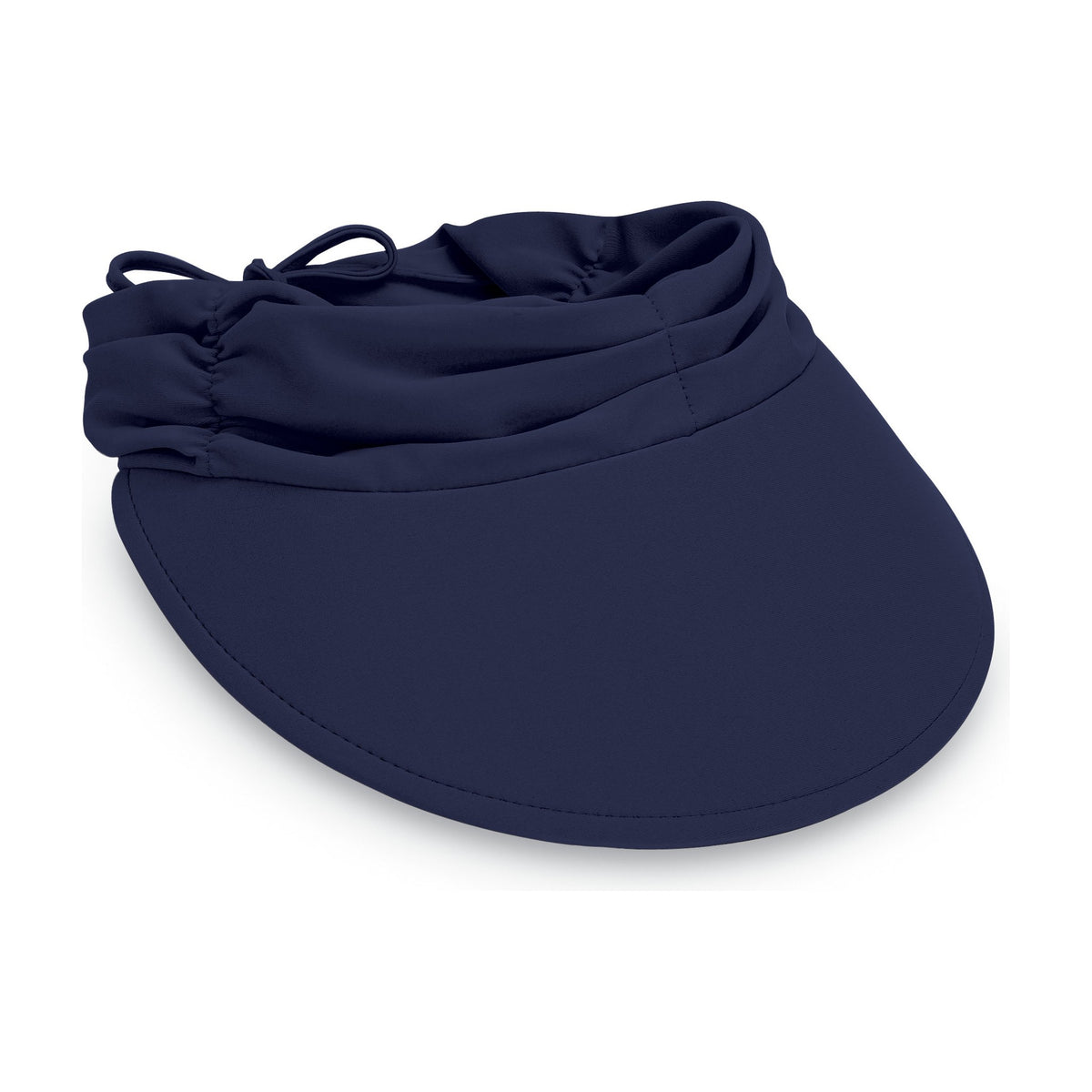 Visera Aqua color Azul marino de Wallaroo con protección solar