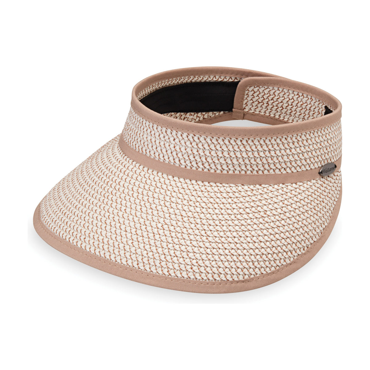 Visera Charlie color Marfil/Topo de Wallaroo con protección solar