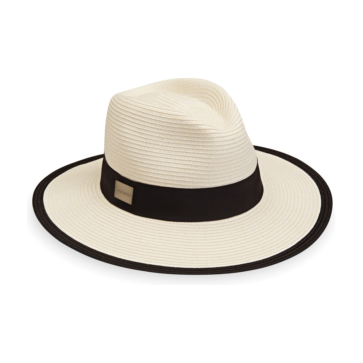 Sombrero Lauren color Marfil de Carkella con protección solar