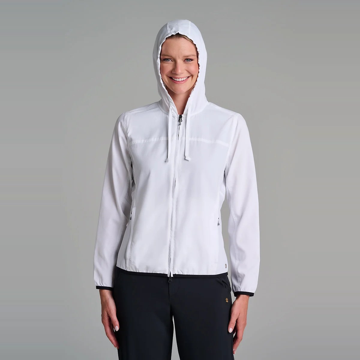 Chaqueta Arcadian color Blanco de Coolibar con protección solar