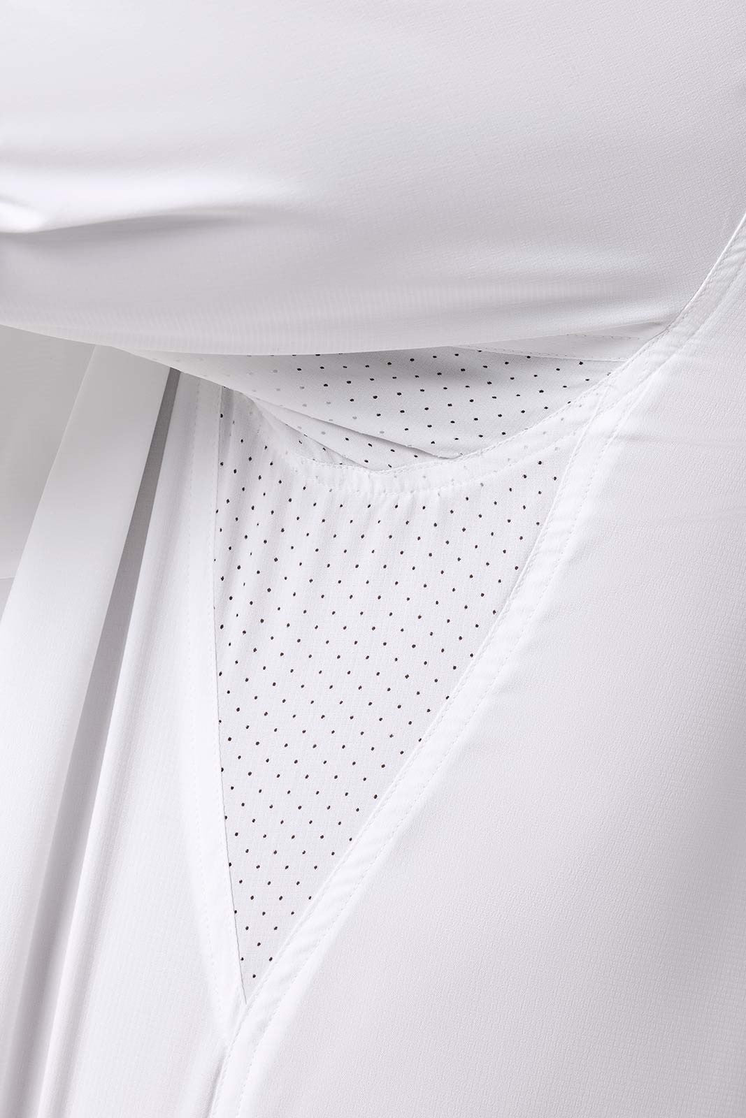 Camisa Aricia color Blanco de Coolibar, detalle