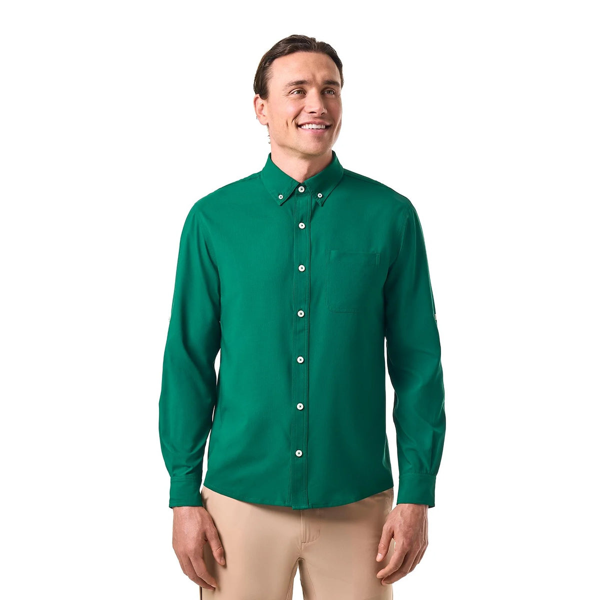 Camisa Aricia color Verde de Coolibar con protección solar