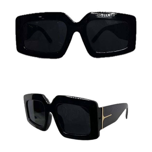 Lentes Anna color Negro de Sol Protector con protección solar