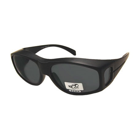 Lentes Fit Over color Negro de Sol Protector con protección solar
