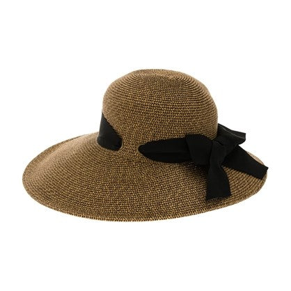 Sombrero Santorini color Café de Sol Protector con protección solar