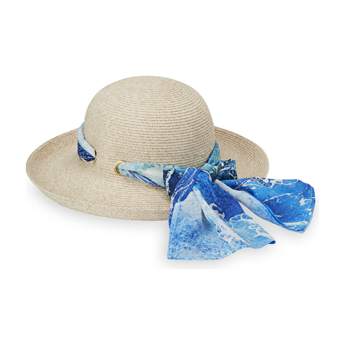 Sombrero Lady Jane color Blanco/Beige de Wallaroo con protección solar