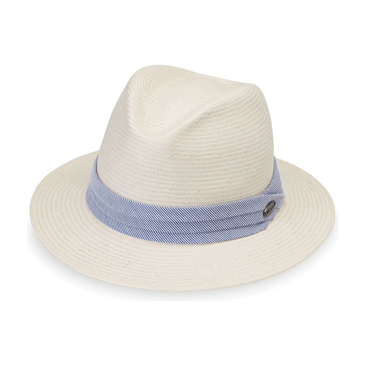Sombrero Monterey color Natural/Azul de Wallaroo con protección solar