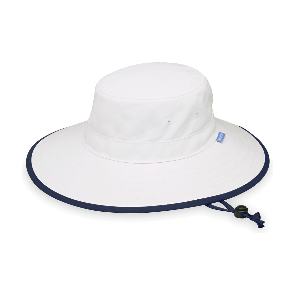Sombrero Sanitas color Blanco/Azul marino de Wallaroo con protección solar