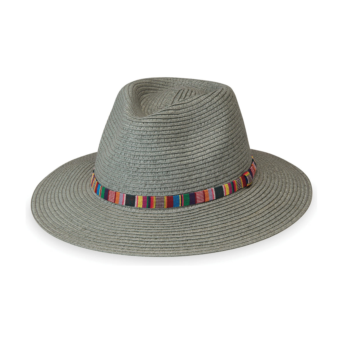 Sombrero Sedona color Verde salvia de Wallaroo con protección solar
