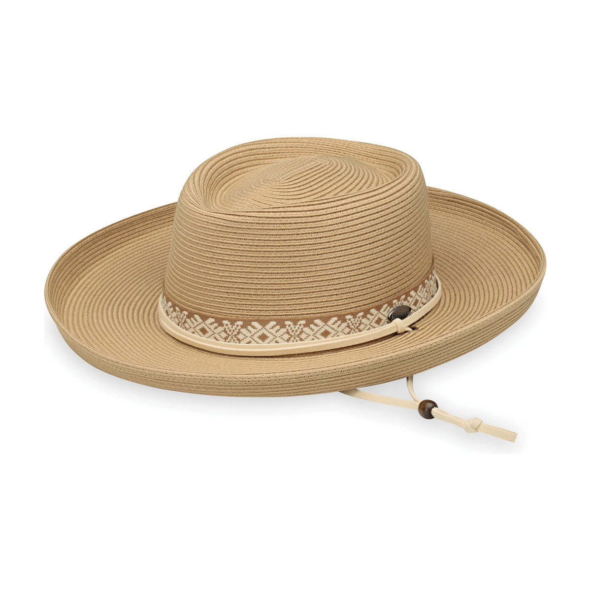 Sombrero Stevie color Camel de Wallaroo con protección solar